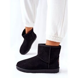 Vicandi Schwarze Warme Schneestiefel 5