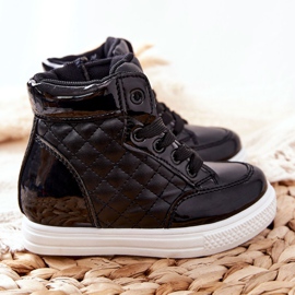 PH1 Schwarze Lizzie Sneakers für Kinder 1
