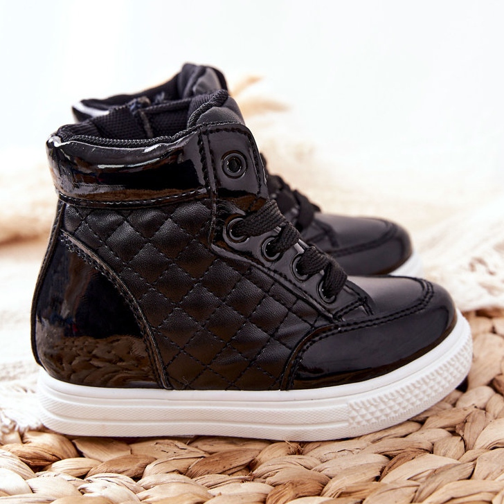 PH1 Schwarze Lizzie Sneakers für Kinder 1