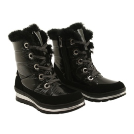 Schwarze Stiefel, Caprice Membran 9-26216-27 019 2