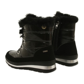 Schwarze Stiefel, Caprice Membran 9-26216-27 019 3