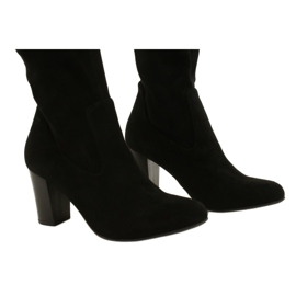 Caprice Damen-Stretchstiefel 9-25500-27 044 schwarz 6