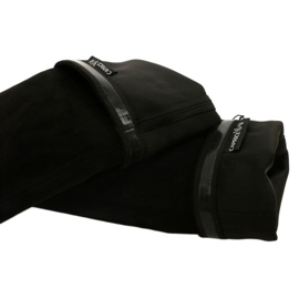 Caprice Damen-Stretchstiefel 9-25500-27 044 schwarz 8