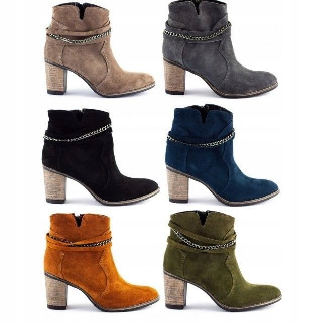 Olivier Isolierte Stiefel der Frauen mit grauer Kette 2