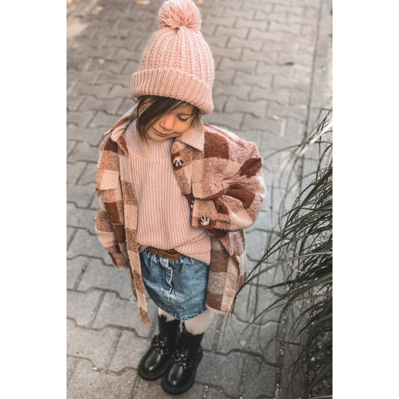 FR1 Kinderstiefel Warm Schwarz Hinea Kette 1