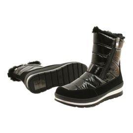 Schwarze Schneestiefel mit Caprice-Membran 26425-27 019 2