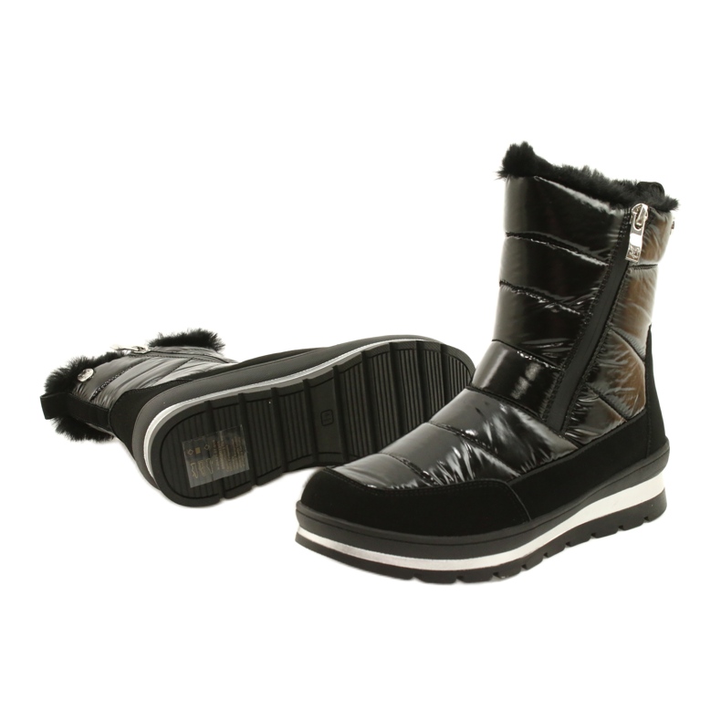 Schwarze Schneestiefel mit Caprice-Membran 26425-27 019 2
