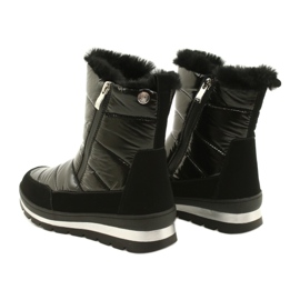 Schwarze Schneestiefel mit Caprice-Membran 26425-27 019 3