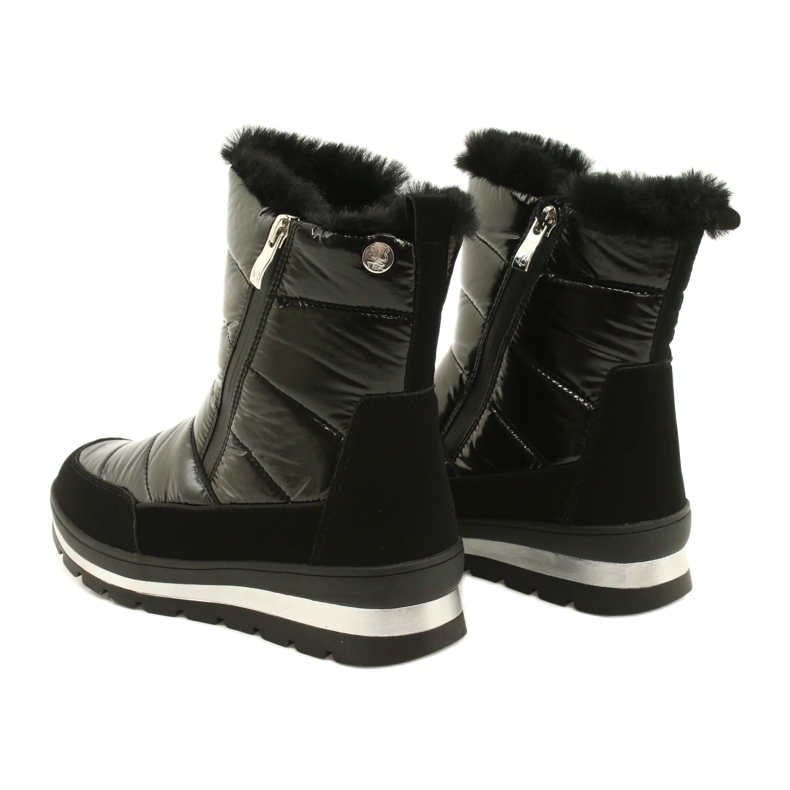 Schwarze Schneestiefel mit Caprice-Membran 26425-27 019 3