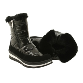 Schwarze Schneestiefel mit Caprice-Membran 26425-27 019 4