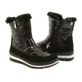 Schwarze Schneestiefel mit Caprice-Membran 26425-27 019 5