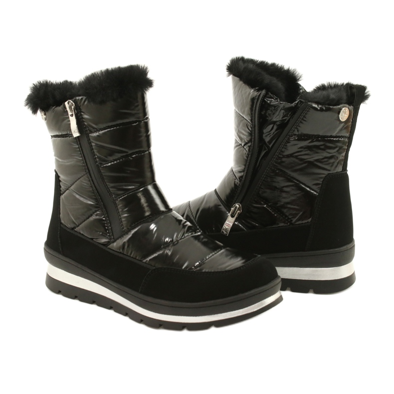 Schwarze Schneestiefel mit Caprice-Membran 26425-27 019 5