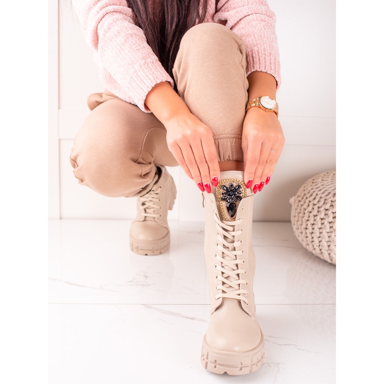 Seastar Große Arbeiter mit Kristallen beige 2