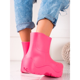 TRENDI Galoschen auf der Modeplattform rosa 1