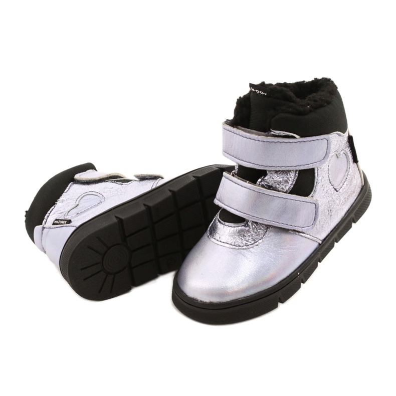 Mädchenstiefel mit Membrane te-por Mazurek 1360 Lila 4
