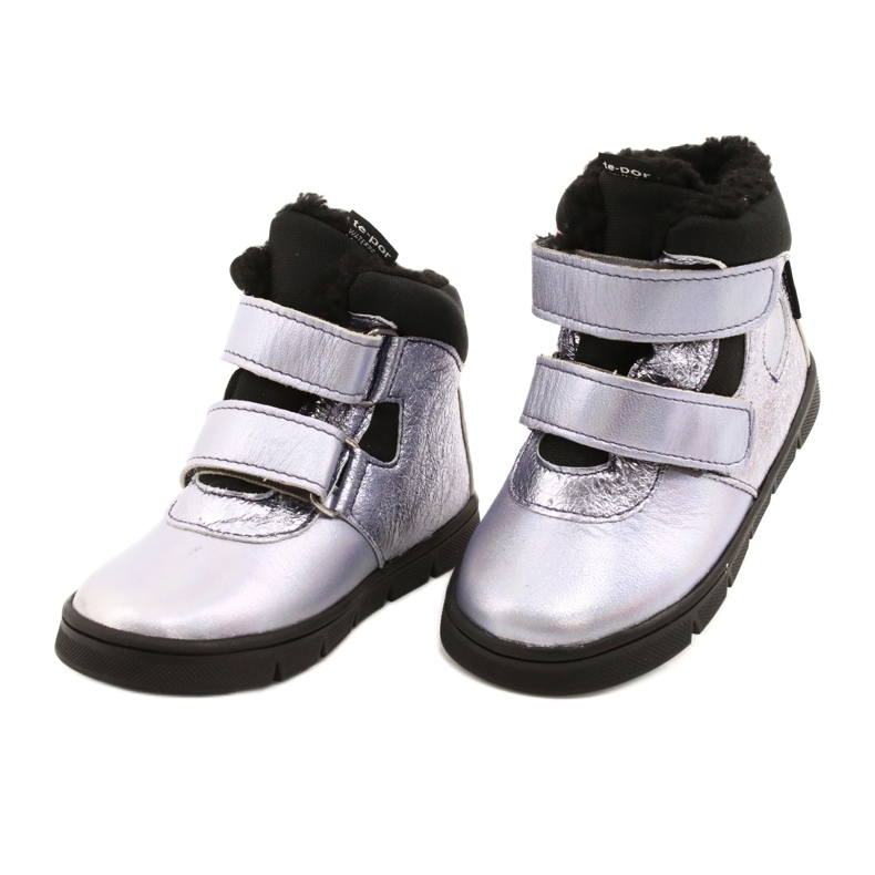 Mädchenstiefel mit Membrane te-por Mazurek 1360 Lila 3