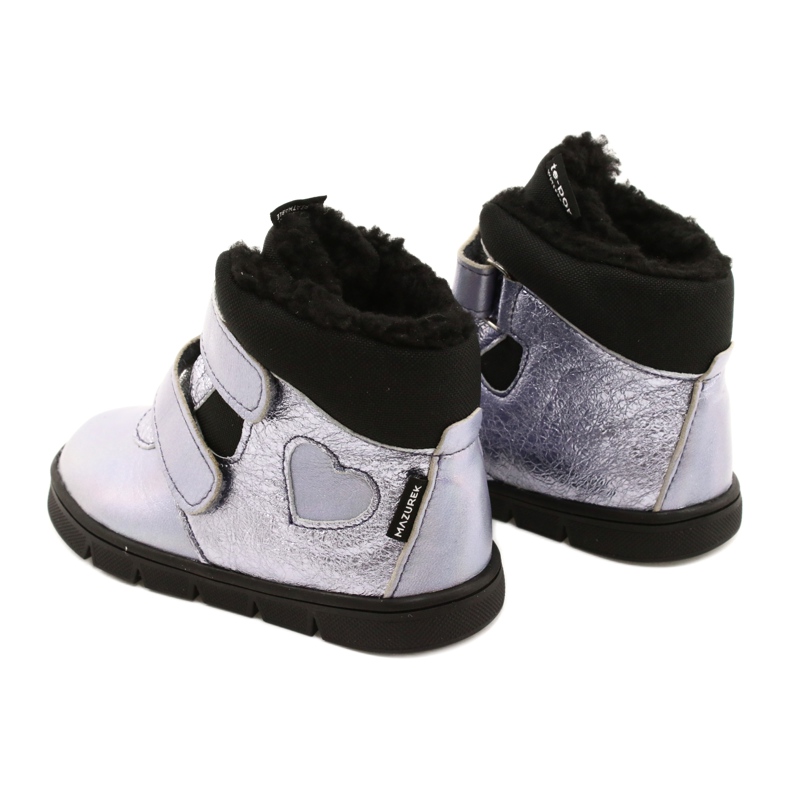 Mädchenstiefel mit Membrane te-por Mazurek 1360 Lila violett 5