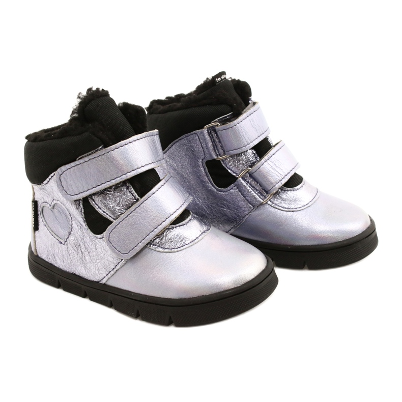 Mädchenstiefel mit Membrane te-por Mazurek 1360 Lila violett 6