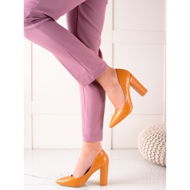 Sweet Shoes Damen Pumps Ly9182c orange 1