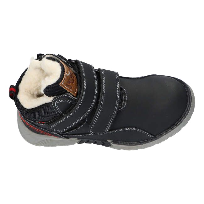 American Club XD18 / 21 Schwarz Isolierte Sportschuhe Mit Fell 1