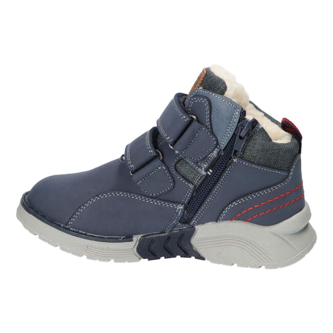 American Club XD18 / 21 Navy warme Sportschuhe mit Fell marineblau 2