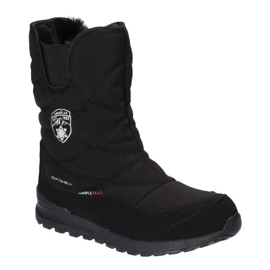 Wasserdichte Softshell-Schneestiefel mit American Club SN22/21 Membran, schwarz 3