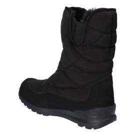 Wasserdichte Softshell-Schneestiefel mit American Club SN22/21 Membran, schwarz 4