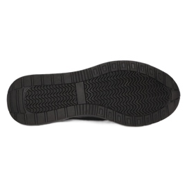 Filippo DP3149/21 BK GN Sport-Sneaker aus Leder, dunkles Nickel schwarz 2