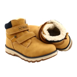 Holzstiefel mit Klettverschluss Camel News 21DZ20-4307 gelb 6