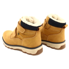 Holzstiefel mit Klettverschluss Camel News 21DZ20-4307 gelb 5