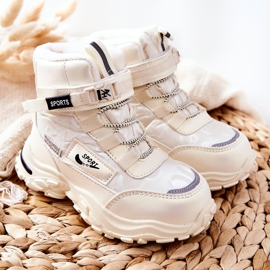 PJ2 Warme Schneestiefel Stiefel Hellbeige Erila 1