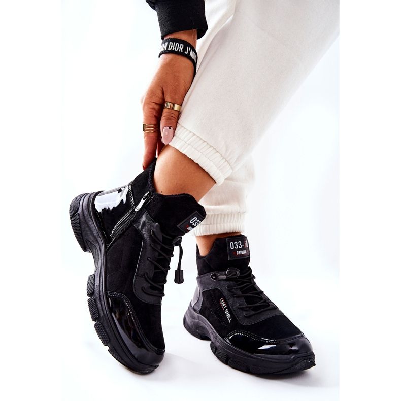 PH1 High Warm Leder Sportschuhe Black Merit schwarz 2