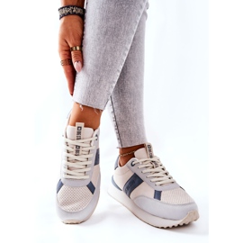 Sportschuhe Memory Foam Big Star II274397 Grau-Blau 1