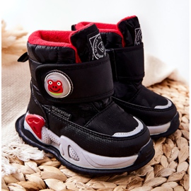 PJ2 Kinder Schneestiefel Stiefel Black Frenzie schwarz 1