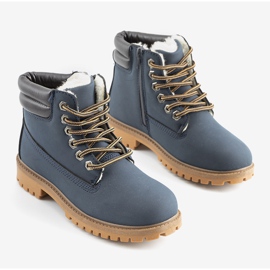 Faye Kinderstiefel in Marineblau navy blau 1