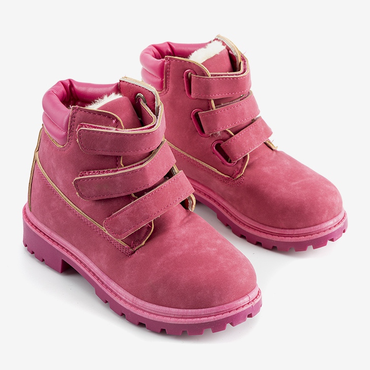 Rosa Kinderstiefel Babin 1