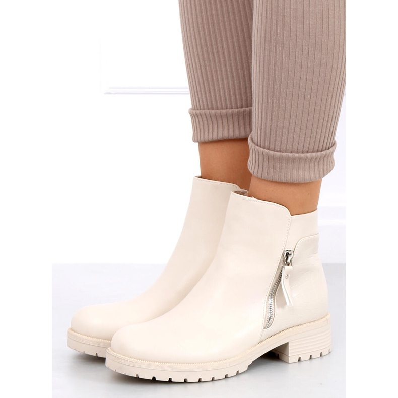 Chelsea-Boots für Damen Kora Beige 1
