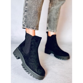 Nasty Black Chelsea-Stiefel für Damen schwarz 1