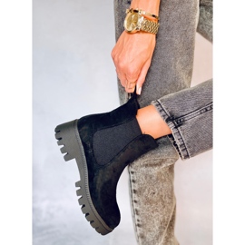 Nasty Black Chelsea-Stiefel für Damen schwarz 2