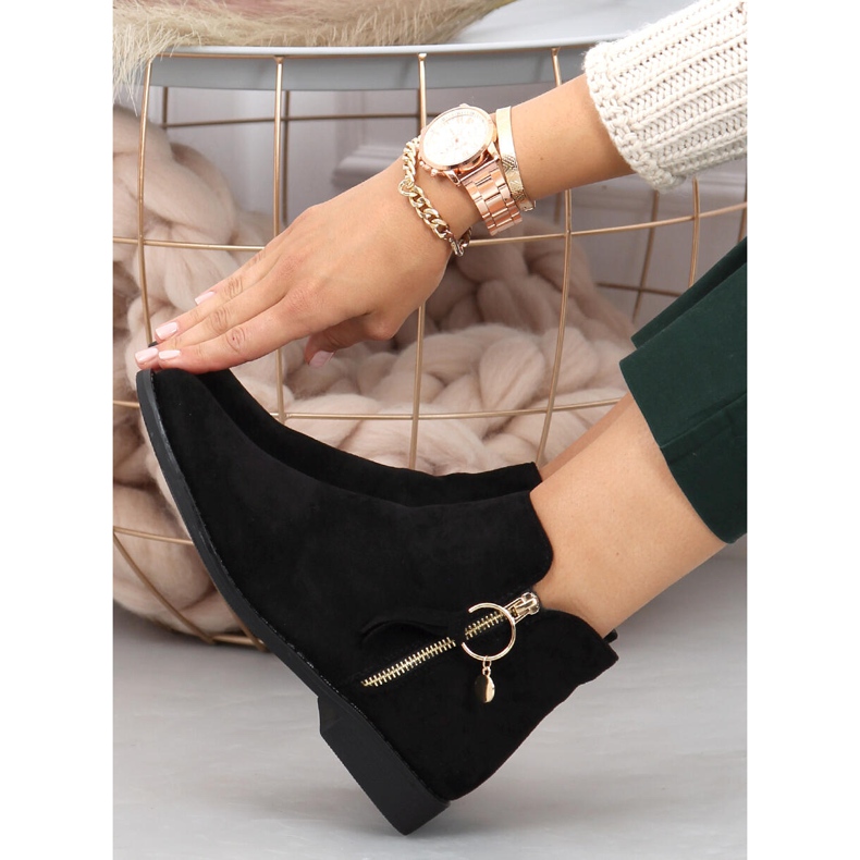 Chelsea-Boots für Damen Viki Black schwarz 1