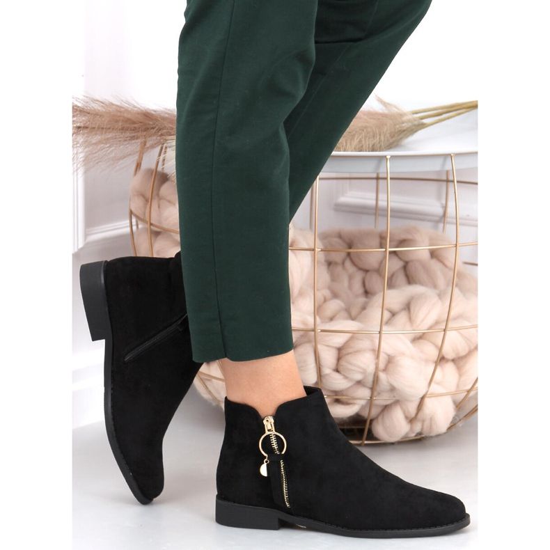 Chelsea-Boots für Damen Viki Black schwarz 2