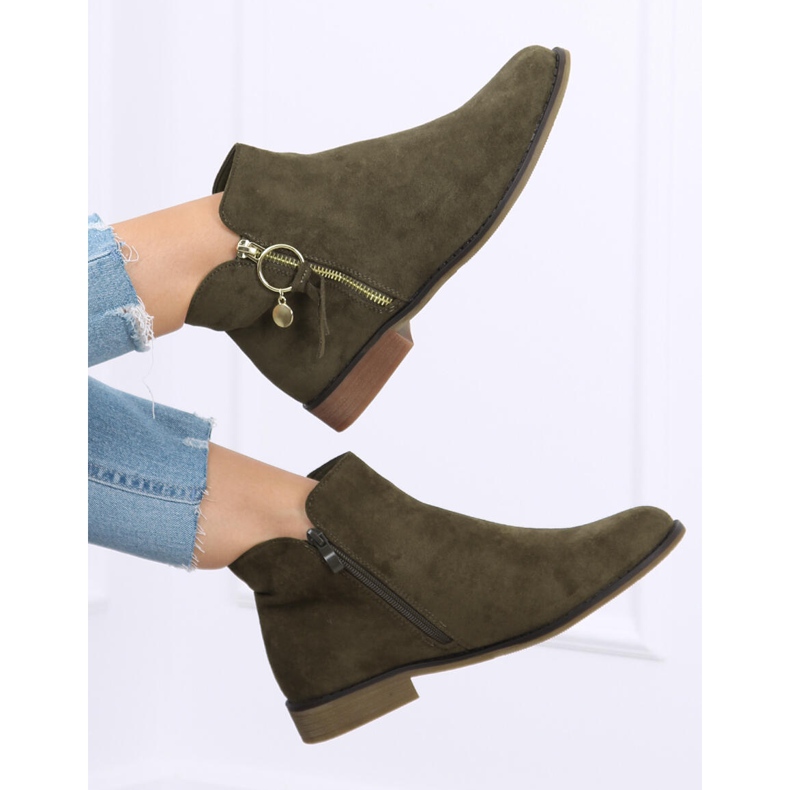 Chelsea-Stiefel für Damen Viki Green grün 2