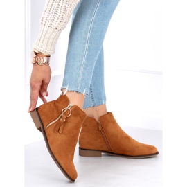 Chelsea-Stiefel für Damen Viki Camel braun 2