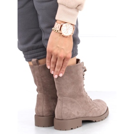 Schnürer von Bente Khaki beige 1