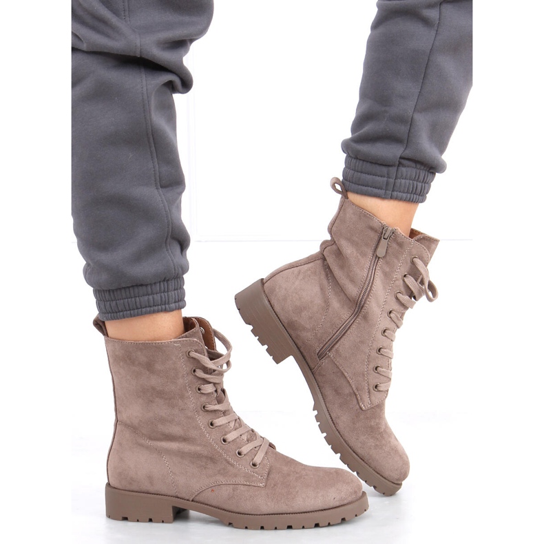 Schnürer von Bente Khaki beige 2