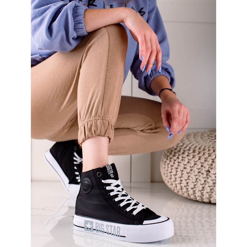 Damen Sneaker Big Star II274012 schwarz 1