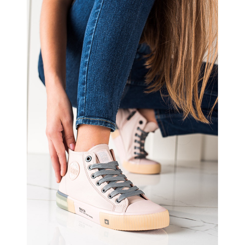 Damen Sneaker Big Star II274138 rosa 2