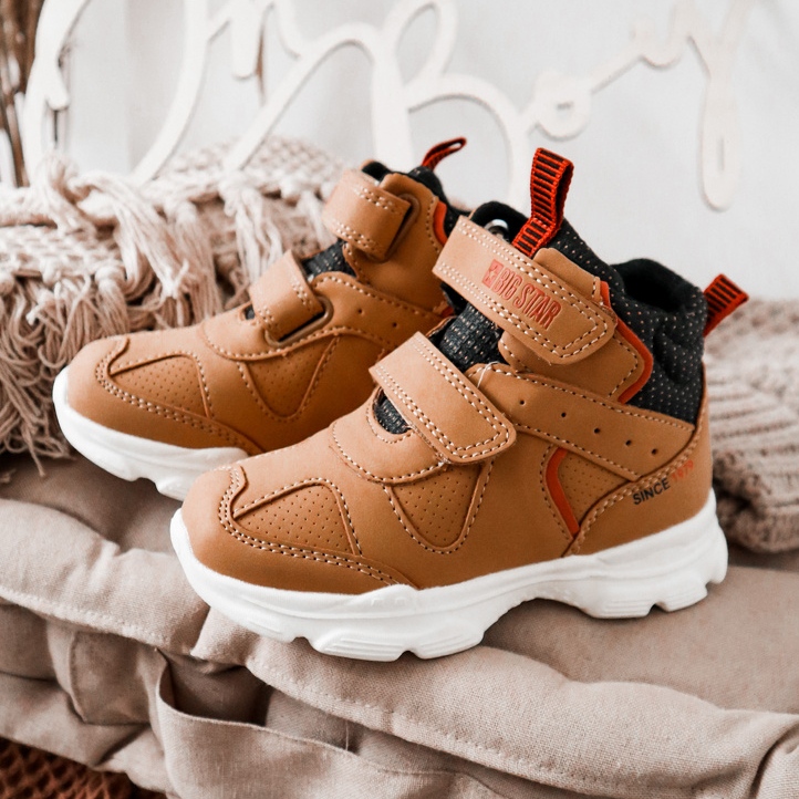 Kinder Trekkingschuhe Big Star II374094 Camel braun 2
