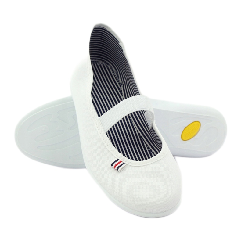 Weiße Sneakers für Damen Befado 493Q003 weiß 3