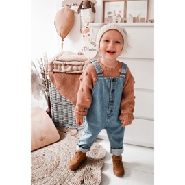 PA1 Kinder High Warm Sportschuhe Camel Clafi braun 1